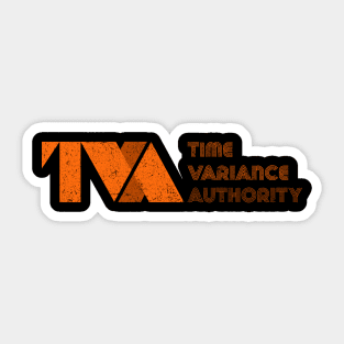 Time Variance Authority Sticker